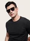Men's Black Square - SunglassesMart