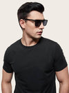 Men's Black Square - SunglassesMart