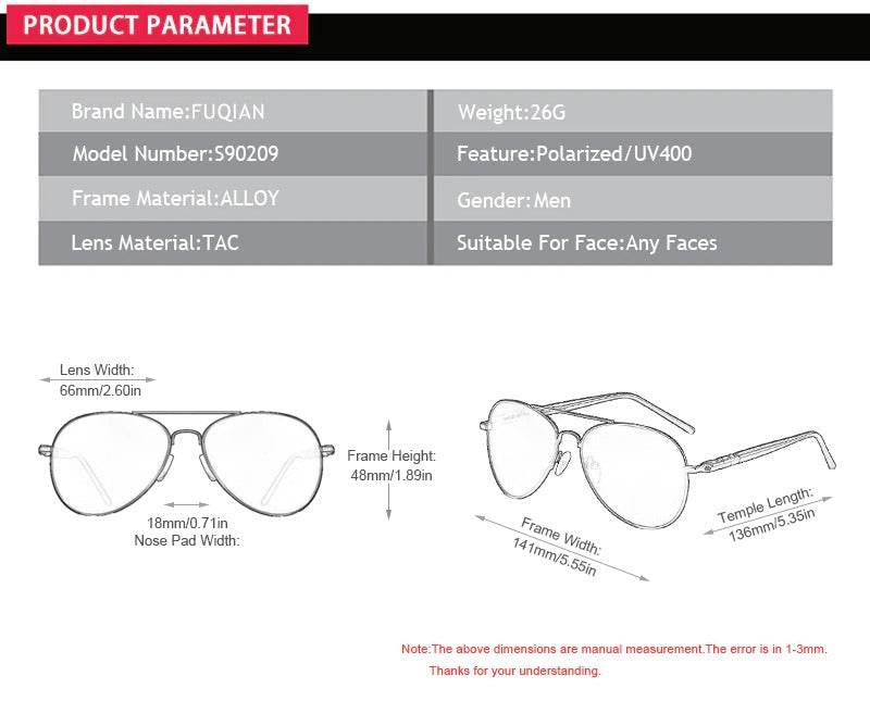 Men's Pilot Aviation Driving Sunglasses - SunglassesMart