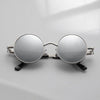 Metal Style Steampunk Fashion Men Retro Round Sunglasses-Sunglass Lover - SunglassesMart