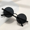 Metal Style Steampunk Fashion Men Retro Round Sunglasses-Sunglass Lover - SunglassesMart