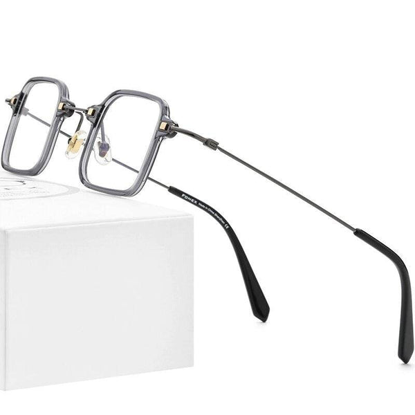 Mini Square Shape Design Spectacle Frame - SunglassesMart