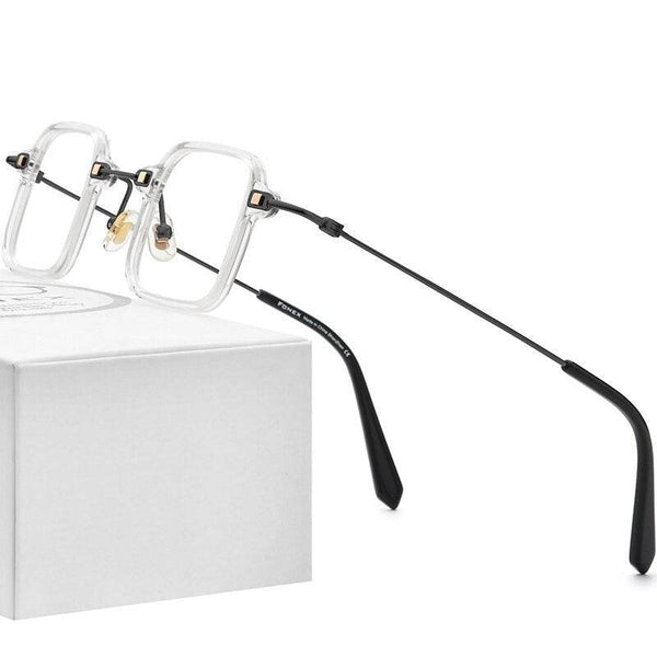 Mini Square Shape Design Spectacle Frame - SunglassesMart