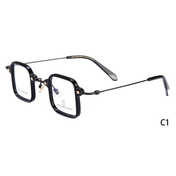 Mini Square Shape Design Spectacle Frame - SunglassesMart