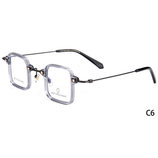 Mini Square Shape Design Spectacle Frame - SunglassesMart
