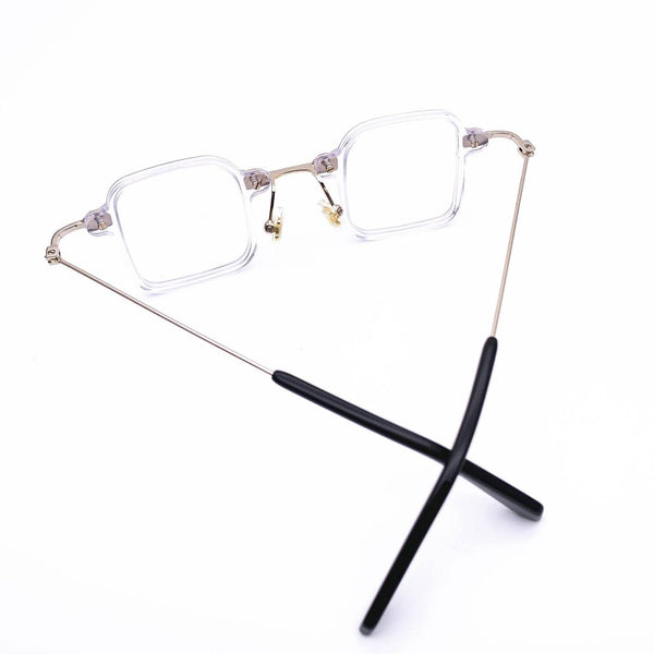 Mini Square Shape Design Spectacle Frame - SunglassesMart
