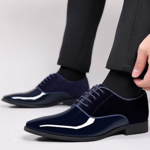 New Men Anti Wrinkle Lace-up Suede Shoes - SunglassesMart