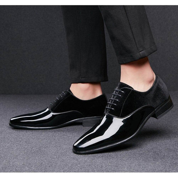 New Men Anti Wrinkle Lace-up Suede Shoes - SunglassesMart