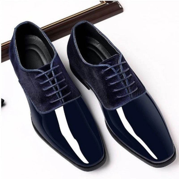 New Men Anti Wrinkle Lace-up Suede Shoes - SunglassesMart