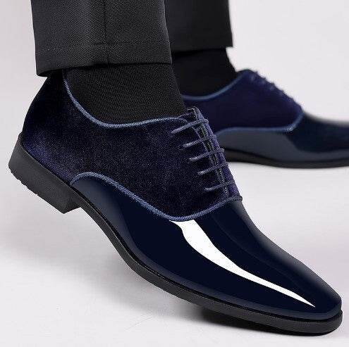 New Men Anti Wrinkle Lace-up Suede Shoes - SunglassesMart