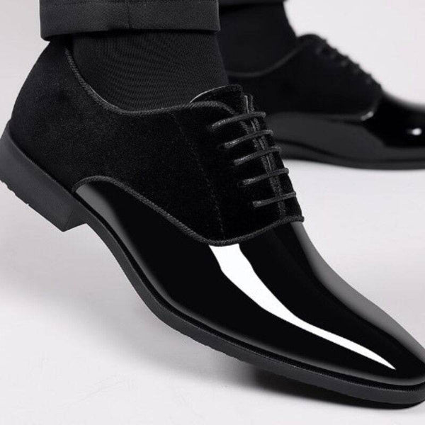 New Men Anti Wrinkle Lace-up Suede Shoes - SunglassesMart