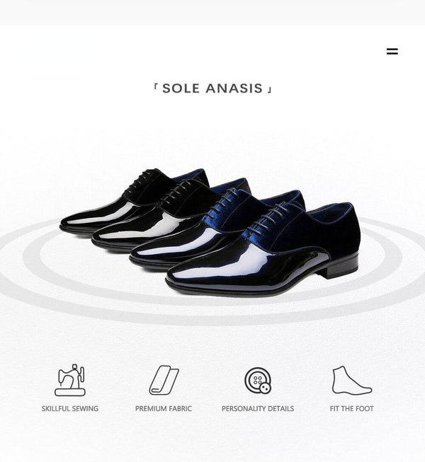 New Men Anti Wrinkle Lace-up Suede Shoes - SunglassesMart