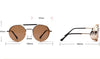Double Bridge Steampunk Vintage Cap Sunglasses - SunglassesMart