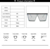 Oversized Square Sunglasses - Vintage Big Frame - SunglassesMart