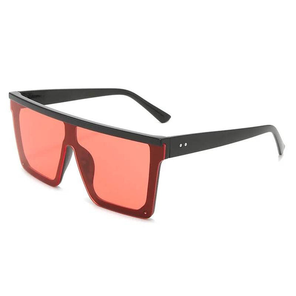 Oversized Square Sunglasses - Vintage Big Frame - SunglassesMart