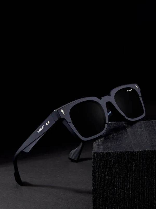 Fashion Black Square Sunglasses - SunglassesMart