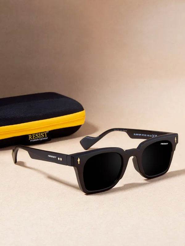 Fashion Black Square Sunglasses - SunglassesMart