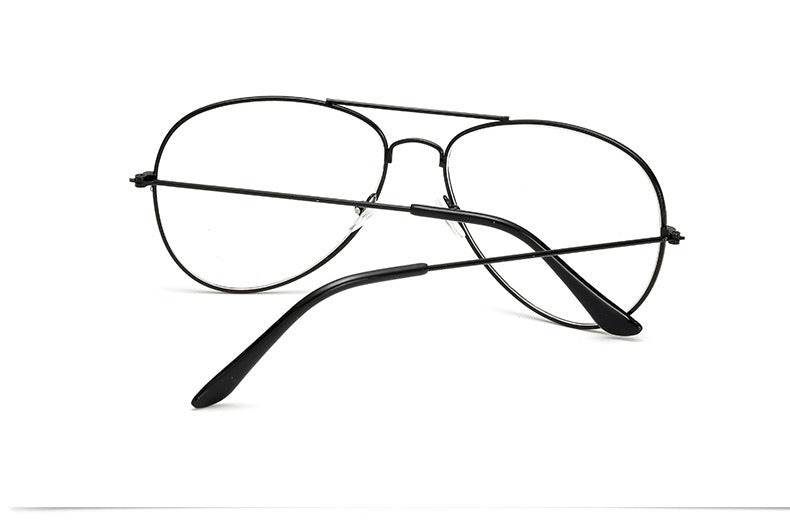 Reading Optical Pilot Aviation Metal Frame Eyeglasses - SunglassesMart