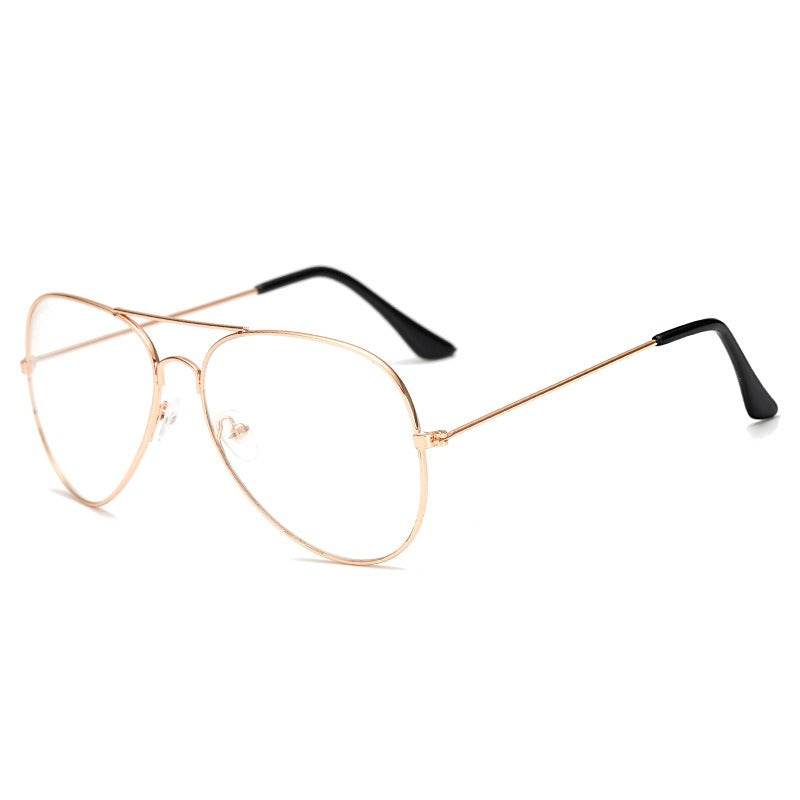 Reading Optical Pilot Aviation Metal Frame Eyeglasses - SunglassesMart