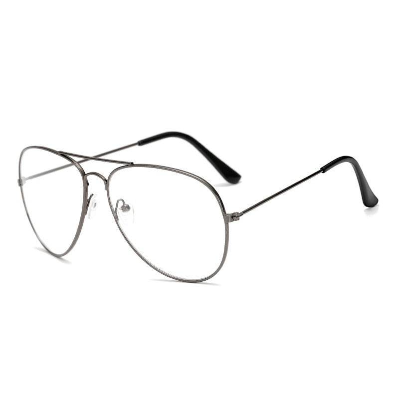 Reading Optical Pilot Aviation Metal Frame Eyeglasses - SunglassesMart