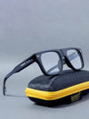 Steven Black Wayfarer Eyeglass - SunglassesMart