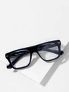 Steven Black Wayfarer Eyeglass - SunglassesMart