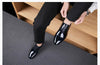 Shiny Black Antiwrinkle Shoes - SunglassesMart