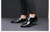 Shiny Black Antiwrinkle Shoes - SunglassesMart