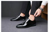 Shiny Black Antiwrinkle Shoes - SunglassesMart