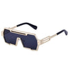 Square Vintage Punk Fashion Glasses Retro - SunglassesMart