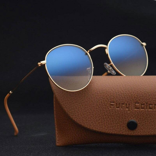 Steampunk Vintage Round Sunglasses - SunglassesMart