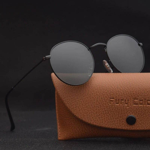 Steampunk Vintage Round Sunglasses - SunglassesMart