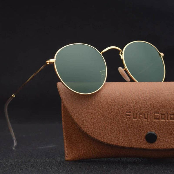 Steampunk Vintage Round Sunglasses - SunglassesMart