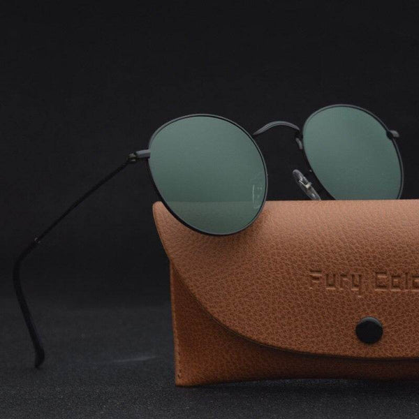 Steampunk Vintage Round Sunglasses - SunglassesMart