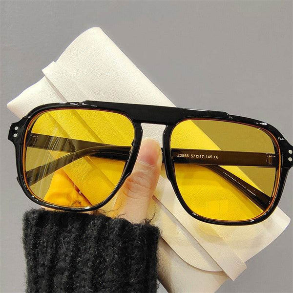 Stylish Candy Color Square Sunglasses - SunglassesMart