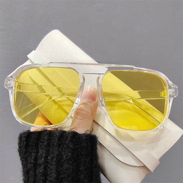 Stylish Candy Color Square Sunglasses - SunglassesMart