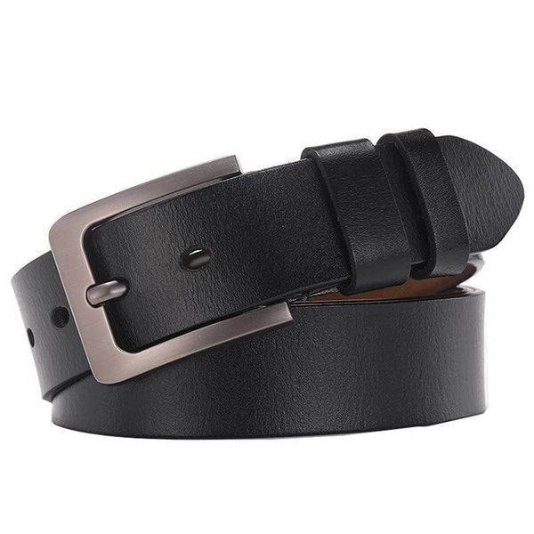 Stylish Genuine Leather Men's Leisure Belt Retro Pin Buckle Formal and Casual Wear- SunglassesMart - SunglassesMart