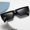 The hip hop rectangle sunglasses - SunglassesMart