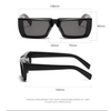 The hip hop rectangle sunglasses - SunglassesMart