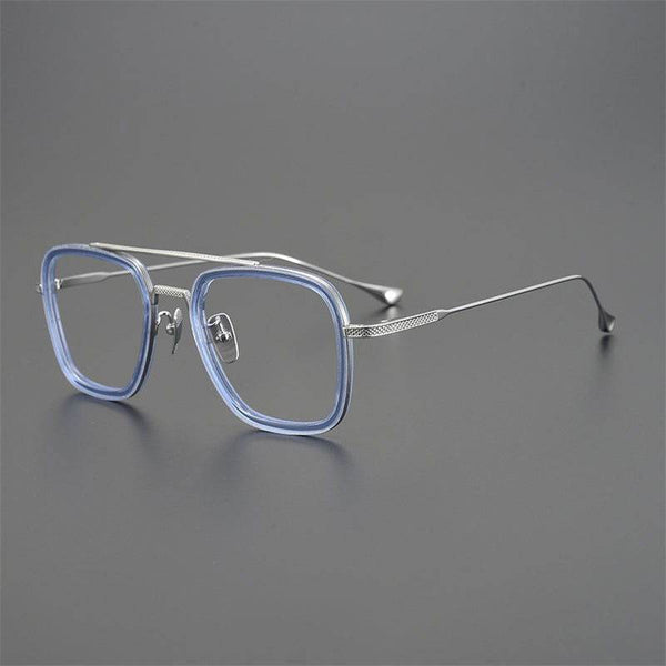 Tony Stark Inspired Square Eyeglasses - SunglassesMart