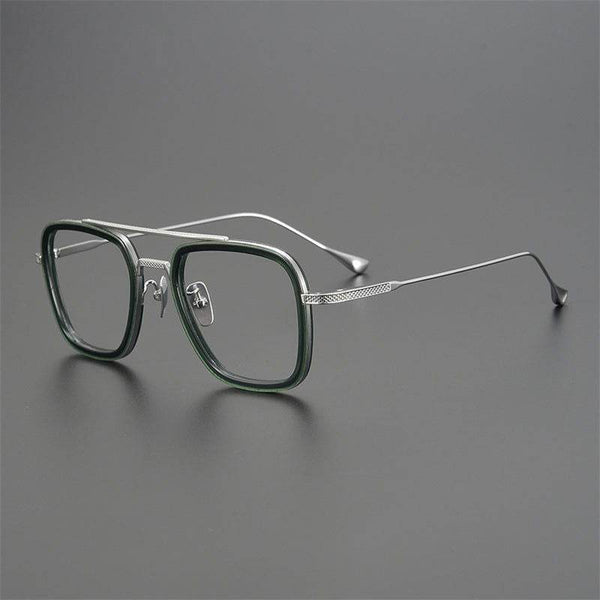 Tony Stark Inspired Square Eyeglasses - SunglassesMart