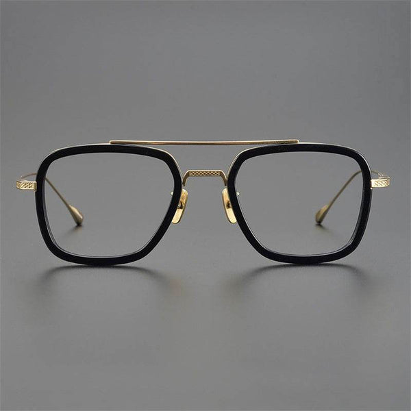 Tony Stark Inspired Square Eyeglasses - SunglassesMart