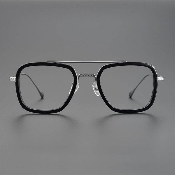 Tony Stark Inspired Square Eyeglasses - SunglassesMart
