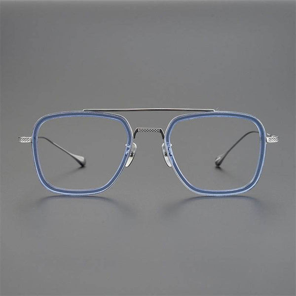 Tony Stark Inspired Square Eyeglasses - SunglassesMart