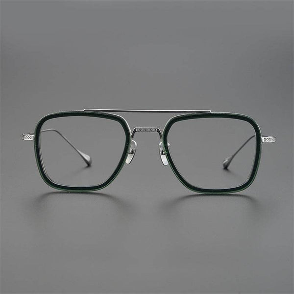 Tony Stark Inspired Square Eyeglasses - SunglassesMart