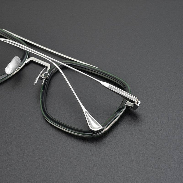 Tony Stark Inspired Square Eyeglasses - SunglassesMart
