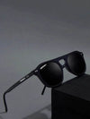 Double Bridge Oval Black - SunglassesMart
