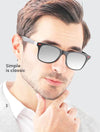 Silver Wayfarer Glasses - SunglassesMart