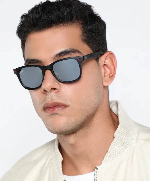 Silver Wayfarer Glasses - SunglassesMart