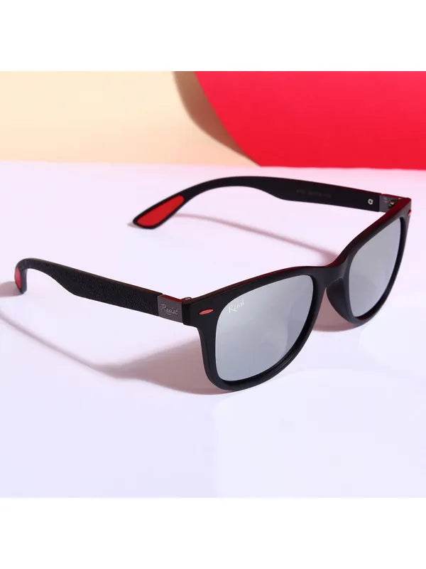 Silver Wayfarer Glasses - SunglassesMart